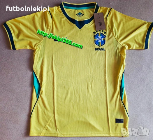  Neymar JR 10 - Бразилия тениска Мондиал 2026, снимка 3 - Спортни дрехи, екипи - 55126016
