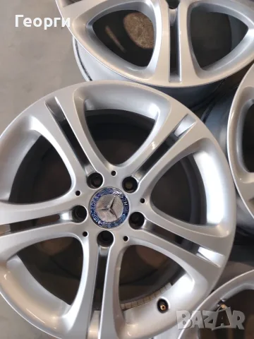 4бр.алуминиева джанта 17цола за Mercedes 5x112, снимка 4 - Гуми и джанти - 55347832