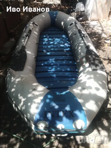 Надуваема лодка INTEX Mariner-3 , снимка 6 - Екипировка - 55529067