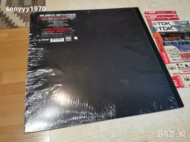 BUSTA RHYMES MANIFACTURED IN USA 0505261939L1, снимка 4 - Грамофонни плочи - 54429574