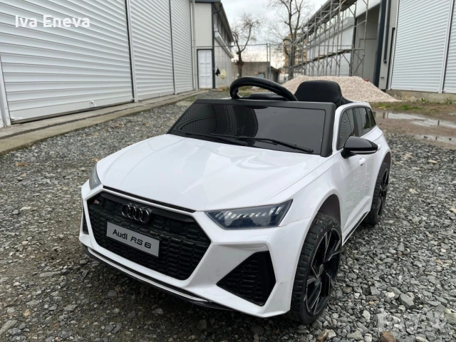 Детска електрическа кола Audi RS6 , снимка 2 - Детски колички - 54264865