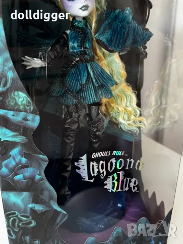  Monster High Skullector Ghouls Rule Lagoona Blue Doll SDCC, снимка 3 - Кукли - 55616235