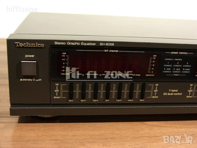 ЕКВАЛАЙЗЕР  Technics sh-8058 , снимка 3 - Еквалайзери - 55047512