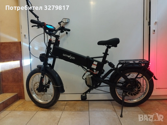 Сгъваем алуминиев велосипед 12 000W 