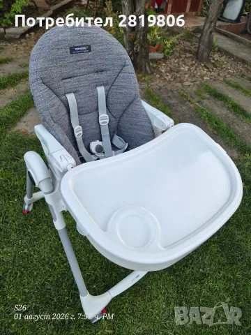 Бебешко столче за хранене - Peg Perego - Prima Pappa Follow Me, снимка 13 - Столчета за хранене - 55538520