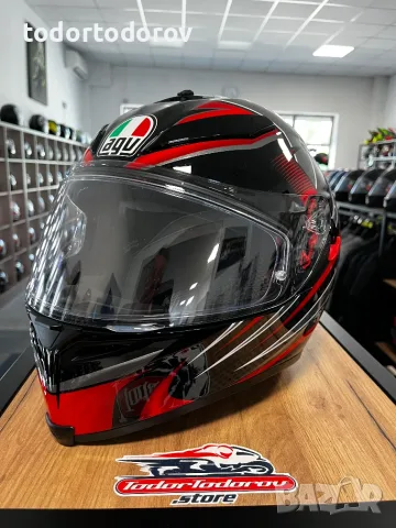 Мото каска за мотор AGV K5 HURICANE ,размер L 59-60 ,вградени очила 293.18 лв. / 149.90 €