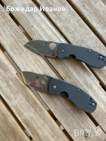 Продавам ножове Spyderco Slysz Techno 1 и 2