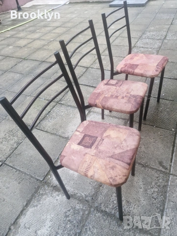 Продават се метални столове, снимка 4 - Столове - 53950433