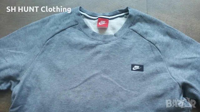 NIKE Modern French Terry Crew Размер M мъжка блуза 7-69, снимка 4 - Блузи - 55421286