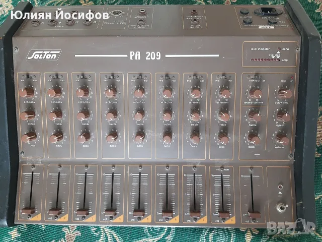 Power Mixer zolton pa 209 , снимка 3 - Други - 55432239
