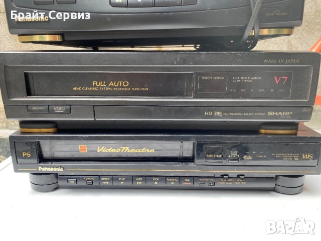 Panasonic,SHARP,SONY видео, снимка 2 - Плейъри, домашно кино, прожектори - 53536894