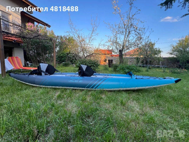Aquaglide 140 Кану/Каяк; Canoe/Kayak     високонапорен надуваем  - Арбитраж, Куриер, снимка 7 - Водни спортове - 54435556