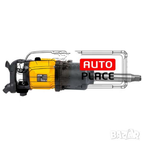 Пневматичен ударен гайковерт с дълъг шпиндел 1″ 4000 Nm JCB, снимка 8 - Други инструменти - 54049048
