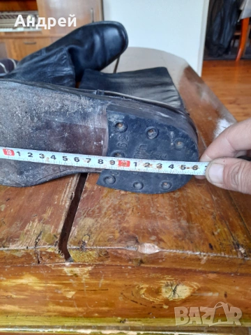 Стари военни ботуши #2, снимка 4 - Антикварни и старинни предмети - 54194421