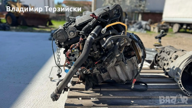 двигател от БМВ Е61 2.0 ДИЗЕЛ- КОМПЛЕКТ