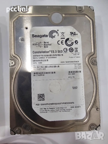 RAID комплект: Intel RS2WC040 контролер (LSI) + Mini-SAS кабел + 4x 1TB SAS диска Seagate, снимка 9 - Други - 55046540