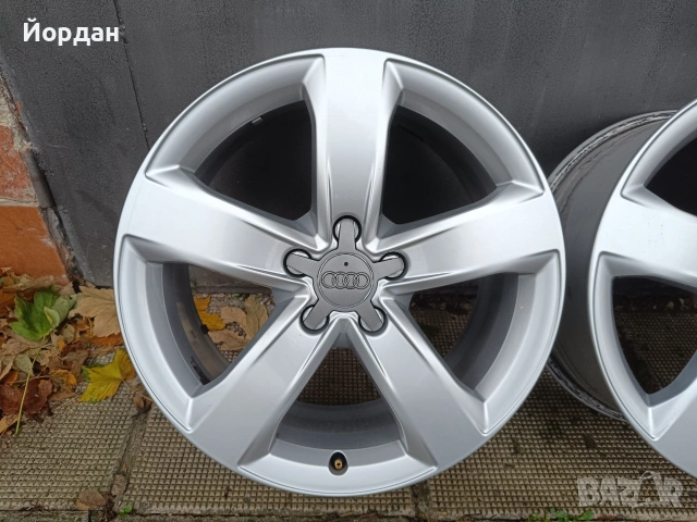 	ОРИГИНАЛНИ алуминиеви джанти 18 ' цола 5х112 Ауди / AUDI 5x112 66,6, снимка 8 - Гуми и джанти - 55102717