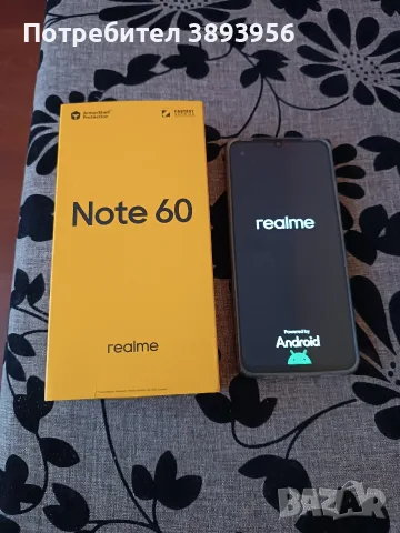 Realme note 60 нов, снимка 2 - Други - 55686093