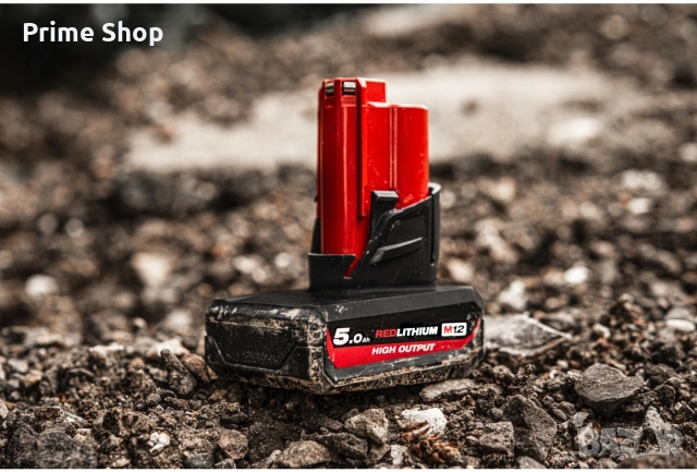 Акумулаторна батерия MIlwaukee M12 HB5/ 5Ah, снимка 4 - Други машини и части - 55151158