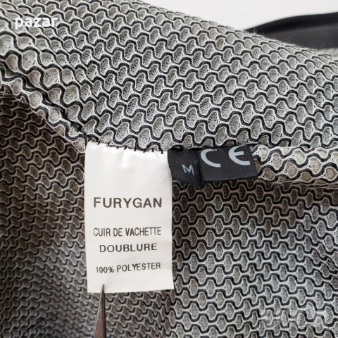 Furygan Forty 3D Оригинално Мъжко Кожено Яке с Протектори S-M, снимка 10 - Якета - 54664164