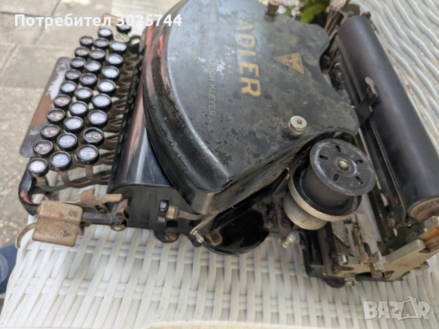 Ретро пишеща машина Adler Mod 7 от 1921 г., снимка 6 - Антикварни и старинни предмети - 54902072