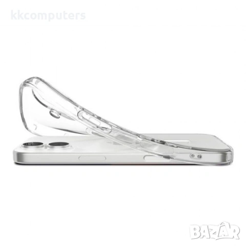 Оригинален кейс Spigen Liquid Crystal MagSafe, За iPhone 17 (6.3), Прозрачен и Протектор, снимка 6 - Калъфи, кейсове - 54870688