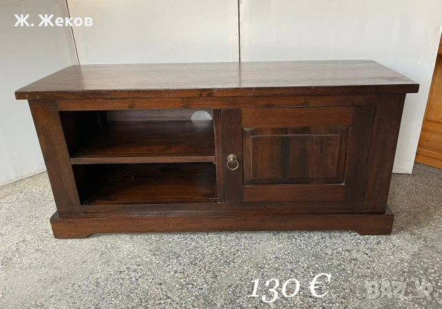 ТВ шкаф от масивно дърво, снимка 2 - Шкафове - 54339784