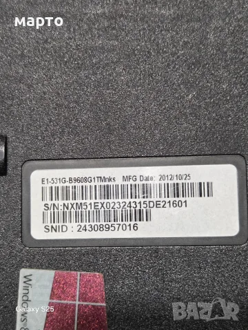 Acer Aspire E1-531G, снимка 8 - Лаптопи за дома - 55426217