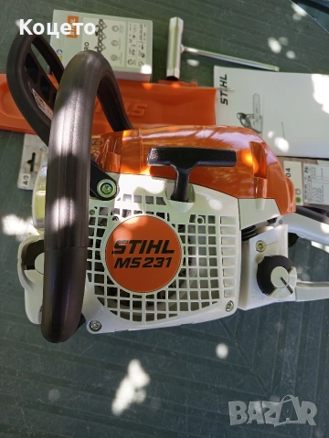 Моторен трион/резачка Stihl/Щил MS 231, снимка 7 - Градинска техника - 54968888