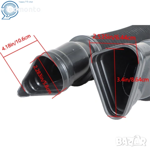Въздуховоди за Mercedes ML GLS GL W166 X166  6420948797 / 642094889, снимка 2 - Части - 51340234