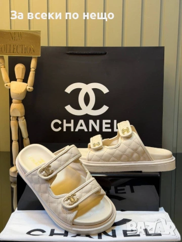 Chanel Дамски Чехли Шанел - Различни Цветове Код SK1320, снимка 3 - Чехли - 54286532