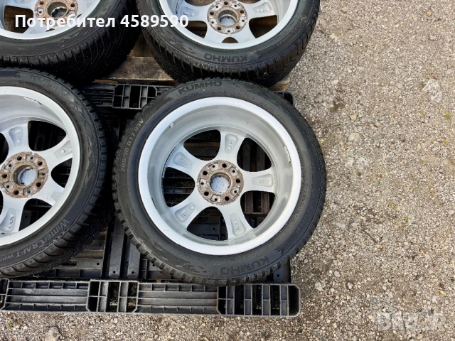 Алуминиеви джанти 17цола 5x120 + НОВИ ГУМИ DOT2625 Kumho за BMW X3,X4,E87,E60,F20,E90,F22, снимка 15 - Гуми и джанти - 54768548