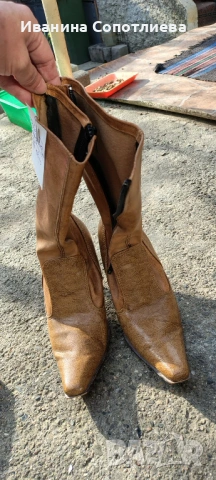 Продавам обувки и ботуши естествена и изкуствена кожа , снимка 14 - Дамски ботуши - 53990153