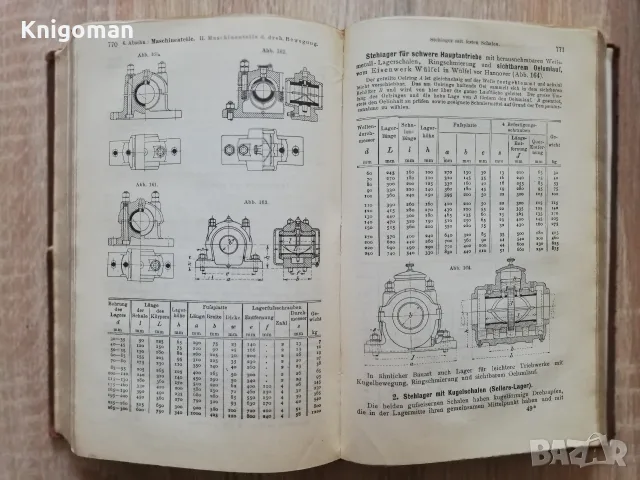 Hutte des Ingenieurs Taschenbuch, tome I und III, 1908-1909, снимка 5 - Специализирана литература - 55367984