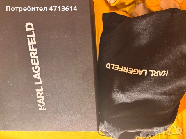 Черни обувки Karl Lagerfeld, снимка 5 - Маратонки - 54129078