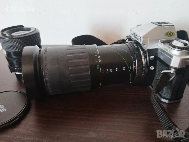 Камера MINOLTA X-300 Japan, снимка 12 - Фотоапарати - 55604406