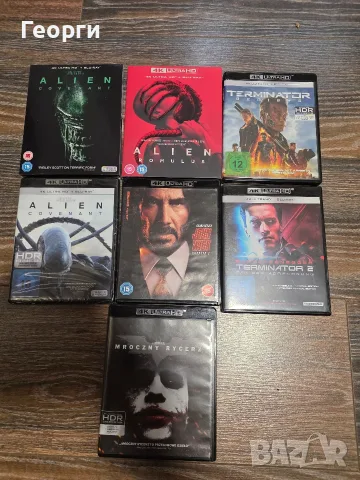 Продавам Blu-ray 4k, Blu-ray, DVD , снимка 2 - Blu-Ray филми - 55413960