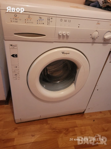 Пералня Whirpool работеща стара но запазена , снимка 3 - Перални - 54974182