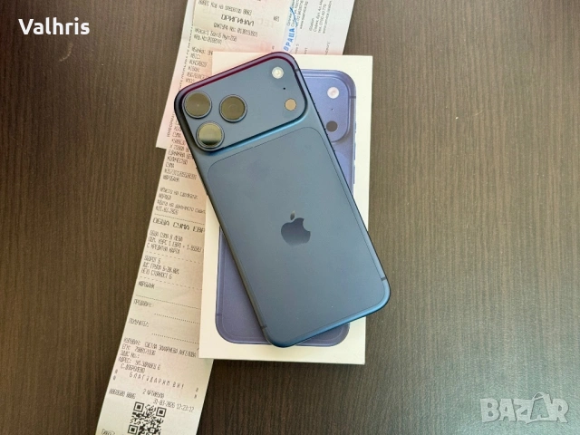 НОВ! 2г. Гаранция! Apple iPhone 17 Pro Max 256GB Deep Blue