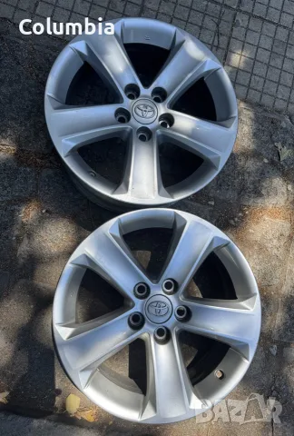 Оригинални! - 17” TOYOTA 5х114.3, 7J, ET39