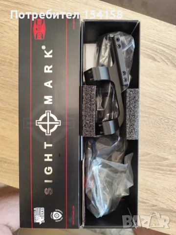 Оптика Sightmark Citadel 1-10x24 HDR и монтаж моноблок, снимка 2 - Оборудване и аксесоари за оръжия - 55352685