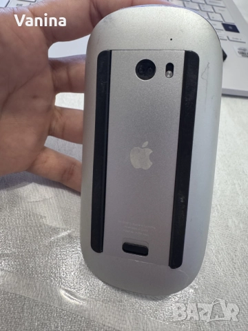 Apple A1296 Wireless Bluetooth Magic Laser Mouse White, снимка 4 - Клавиатури и мишки - 55242668