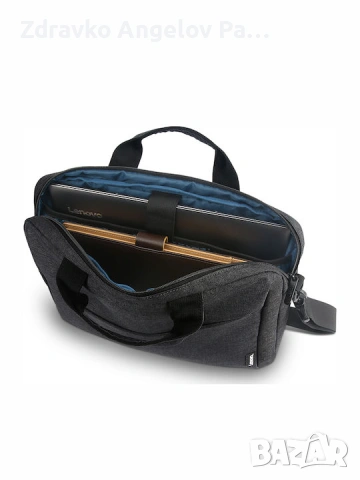 Чанта Lenovo - Casual Toploader T210, 15.6'', черна, снимка 4 - Лаптоп аксесоари - 54809323