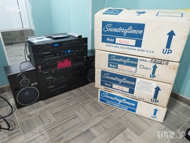 Soundcraftsmen System - CD-Tuner-EQ-Amplifier-Control AMP