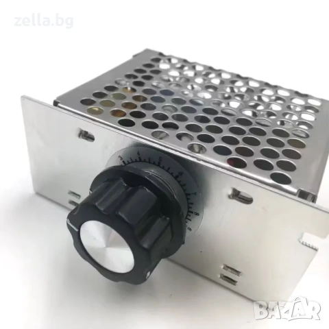 Регулатор на напрежение 4000W 220V AC – димерен модул за четкови мотори помпи и нагреватели 10001, снимка 11 - Друга електроника - 54655771