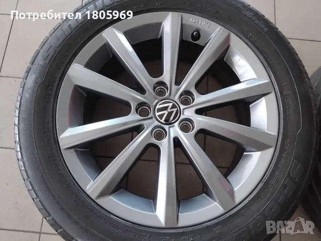 4бр. ал. джанти VW (оригинални) 5x100 , 6x16 , ET35, снимка 4 - Гуми и джанти - 55299820