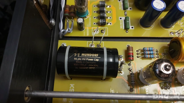 Лампов предусилвател асемблиран от SLAudio Слав / Tube Preamp, снимка 14 - Ресийвъри, усилватели, смесителни пултове - 55112358
