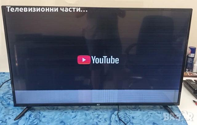 NEO LED-43FST2 FHD SMART TV с дефектен екран CC430LV1D, снимка 3 - Части и Платки - 55057904