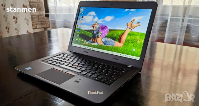 Продавам Гаранционнен лаптоп Lenovo ThinkPad E460/IPSматFullHDсКам/4х2.3GhzТhr/8gbDDR4/SSD256gb/5чБа
