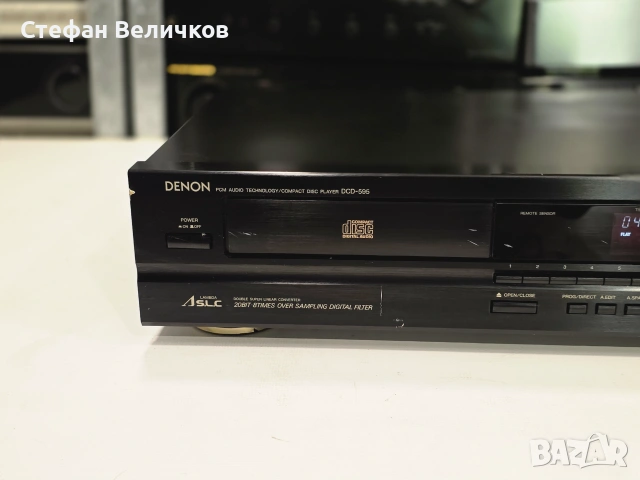    🔥 БЕЗУПРЕЧЕН ЗВУК! CD Плеър Denon DCD-595 Burr-Brown DAC 🇯🇵💿, снимка 2 - Ресийвъри, усилватели, смесителни пултове - 55021162